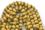 Natural Golden Tiger's Eye Tiger Eye Matte Round Beads High Quality, Full Strand 6mm, 8mm, 10mm, or 14mm Beads AAA Quality AAA Quality