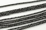 3-3.5mm Natural Spinel AAA Quality, Faceted Round 15.5 inches Long strand- Tiny Beads- 1 strand or 20 or 100 strand- Wholesale Bulk