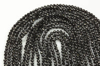 Spinel AAA Quality, 3mm size Faceted Round 15.5 inches Long strand- Tiny Beads- 1 strand or 20 or 100 strand- Wholesale Bulk- Diamond Cut