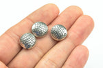 5 Fish PEWTER BEADS 14mm- 71-11154