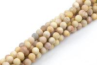 Natural Yellow Moonstone / Sunstone Matte Round Beads. A Quality Full 15.5 Inch Strand- 6mm, 8mm, 10mm, 12mm AAA Quality Smooth