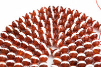 Dzi Beads Faceted Round Beads. A Quality -Full Strand 15.5 inch Strand 6mm, 8mm, 12mm, or 14mm Beads