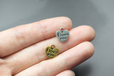 26 I Love You Heart Charms 11mm- 1181-13964