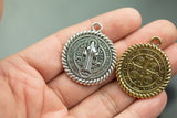 2 San Benito Saint Benito Pendant/ Charms 31mm- 41250