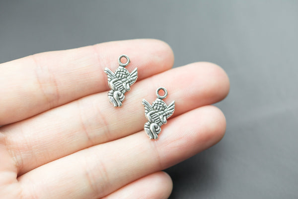 28 Angel Charms 11x17mm- 1113-0431