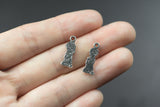 12 Praying Boy Pewter Charms 7x18mm 1072-12353