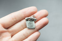 7 Rotary Telephone Charms 19x24mm 1206-13748