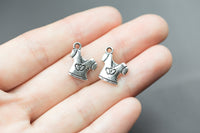 19 Heart T Shirt Charms 14x15mm- 1165-13622