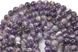 Natural Amethyst Beads, High Quality in Faceted Round, 4mm, 6mm, 8mm, 10mm, 12mm.-Full Strand 15.5 inch Strand AAA Quality Gemstone Beads