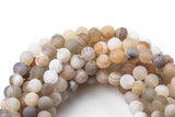 Natural DRUZY AGATE Beads-- - 8mm, 10mm, 12mm. Full 15.5 inch strand Gemstone Beads