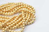 Matte Gold COLOR Hematite Smooth Round- 2mm,3mm,4mm, 6mm, 8mm, 10mm