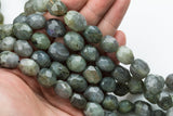 Natural Labradorite High Quality Freeform Faceted Nuggets - 100% - Approx 12x17mm - Full Strand 16" Gemstone Beads