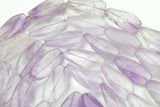 Natural Pink Amethyst- Twisted Marque Beads- High Quality- Full Strand 16" - 16x31mm Gemstone Beads