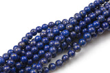 Natural BLUE JASPER with PYRITE Veins 8mm Beads, High Quality in Round -Full Strand 15.5 inch Strand Smooth Gemstone Beads