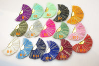 TASSEL EARRINGS FAN Tassel Earrings - Many Colors! Ready to Wear - Very Beautiful and Stylish! 1 pair / 10 pairs