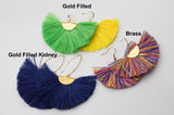 TASSEL EARRINGS FAN Tassel Earrings - Many Colors! Ready to Wear - Very Beautiful and Stylish! 1 pair / 10 pairs