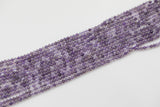 Natural Amethyst Blue Green 2mm - Best Price!!! - Diamond Cutting, High Facets - Nice and Sparkly - Faceted Round - 1 strand 15.5 inches