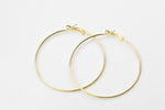 Hoop Earrings- 5 Sizes- 12 Pairs per order- Wholesale Pricing!