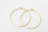 Hoop Earrings- 5 Sizes- 12 Pairs per order- Wholesale Pricing!