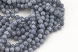 Gray Jade- Faceted Round 4mm 6mm 8mm 10mm 12mm - Single or Bulk - 15.5" AAA Quality AAA Quality