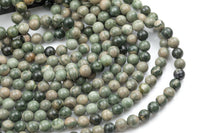 Natural Rainbow Jasper Round 4mm, 6mm, 8mm, 10mm, 12mm, 14mm-Full Strand 15.5 inch Strand- AAA Quality Smooth Gemstone Beads