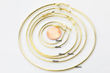 Hoop Earrings- 5 Sizes- 12 Pairs per order- Wholesale Pricing!