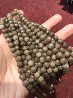 Medium Chocolate Jade- Faceted Round 4mm 6mm 8mm 10mm 12mm - Single or Bulk - 15.5"