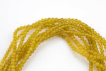 Topaz Jade- High Quality in Smooth Round- 6mm, 8mm, 10mm, 12mm -Full Strand 15.5 inch Strand