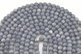 Gray Jade- Faceted Round 4mm 6mm 8mm 10mm 12mm - Single or Bulk - 15.5" AAA Quality AAA Quality