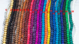 10mm Lava Rock Beads Multicolor Natural Round Loose - Color Colored Lava Beads - Full 15.5" Strands - Wholesale Pricing
