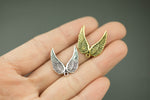 14 Double Wing Charms 21x18mm 772-15388