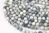 Natural Pale Turquoise , High Quality in Matt Matte Round- 6mm, 8mm, 10mm, 12mm- Full 15.5 Inch strand. AAA Quality Gemstone Beads