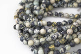 Natural Pale Turquiose, High Quality in Faceted Round-4mm, 6mm, 8mm, 10mm, 12mm-Full Strand 15.5 inch Strand Gemstone Beads