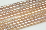 7X8mm, 9X12mm AA Quality Potato Freshwater Pearl- Peach