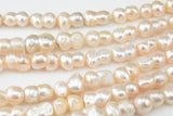 11x17mm A Quality Pink Freshwater Pearl- Potato Shape