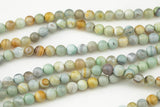 Green Pale Spring Fire Agate, High Quality in Smooth Round, 6mm, 8mm, 10mm, 12mm- Full 16 inch strand AAA Quality AAA Quality