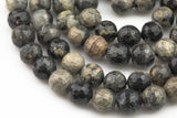 Natural Outback Jasper- Faceted Round sizes. 4mm, 6mm, 8mm, 10mm, 12mm, 14mm- Full 15.5 Inch Strand Gemstone Beads