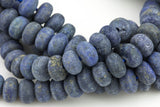 Gorgeous LAPIS, High Quality in Matt Roundel, 4mm, 6mm, 8mm, 10mm, 12mm- Wholesale Pricing- Full 15.5 Inch Strand