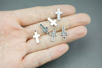 37 Cross Charms 14x8mm- 634-10687