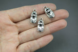 10 Shoes Charms 9x17mm 526-547