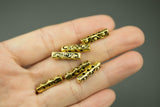 11 3 hole Bar Charms 4x18mm 466-0481