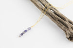 Gemstone Bar Drop Gold Filled Necklace- Minimalist Jewelry- Perfect Gift -Wholesale-SCJ