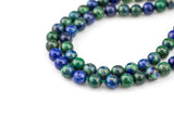 Chrysocolla , High Quality in Round- 6mm, 8mm, 10mm, 12mm, 14mm- Full 16 Inch strand AAA Quality Smooth Gemstone Beads