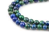 Chrysocolla , High Quality in Round- 6mm, 8mm, 10mm, 12mm, 14mm- Full 16 Inch strand AAA Quality Smooth Gemstone Beads