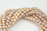 7X8mm, 9X12mm AA Quality Potato Freshwater Pearl- Peach