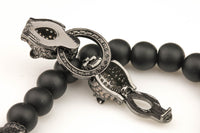 Jaguar C.z. Pave Cz Flush clasp Small Size- 1.5 inches long