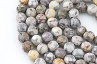 Natural Mai Jasper, High Quality in Faceted Round, 6mm, 8mm, 10mm, 12mm- Full 15.5 Inch Strand Gemstone Beads