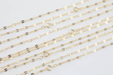 14K GOLD FILLED NECKLACE Chain, Wholesale Delicate Everyday Chain- 14 inch Choker