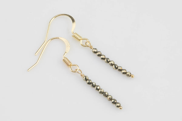 Personalize Earrings Gold Filled-Spike Earring,Minimalist Jewelry,Dainty Dangle Earrings-Perfect Gift -Wholesale-SCJ