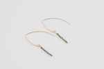 Personalize Earrings Gold Filled-Spike Earring,Minimalist Jewelry,Dainty Dangle Earrings-Perfect Gift -Wholesale-SCJ